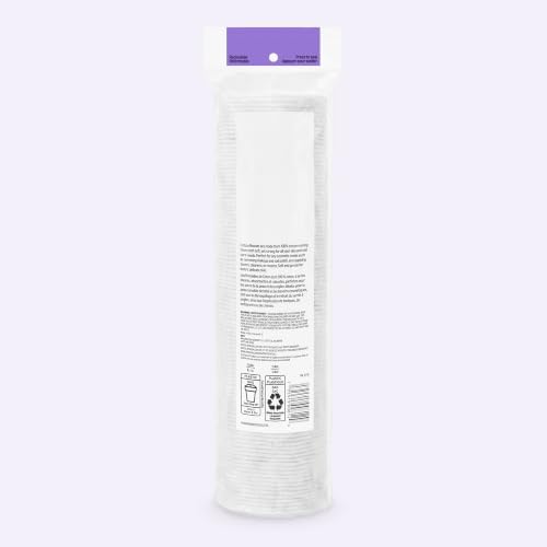 Amazon Essentials 100% Cotton Rounds, 100 Count (Previously Amazon Basics) - Image 5