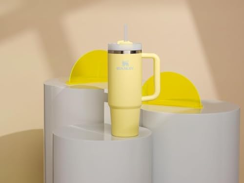 STANLEY Quencher H2.0 Tumbler with Handle and Straw 30 oz | Flowstate 3-Position Lid | Cup Holder Compatible for Travel | Insulated Stainless Steel Cup | BPA-Free | Pomelo - Image 6