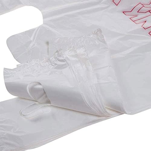 TashiBox 400Ct Plastic Bags with Handles, Thank You Bags - Image 7