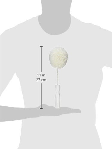 Foam Goblet Wine Glass Cleaner Brush - Foam Wine Glass Brush Cleaner - Non-Scratch & Soft Bristles for Wide Neck Glasses - Dishwasher Safe - For Home, Hotel, Restaurant, Bar - by FryOilSaver Co. B232C