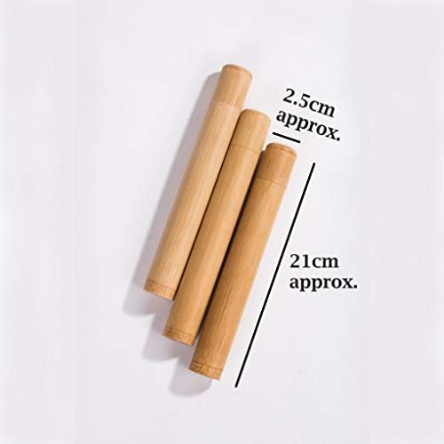 Bamboo Toothbrush Travel Case Pack of 6 Biodegradable and Eco Friendly - Image 6