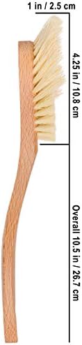 Redecker Dish Brush, Tampico Fiber, Curved – Extra Large Head for Everyday Cleaning, Made in Germany - Image 4