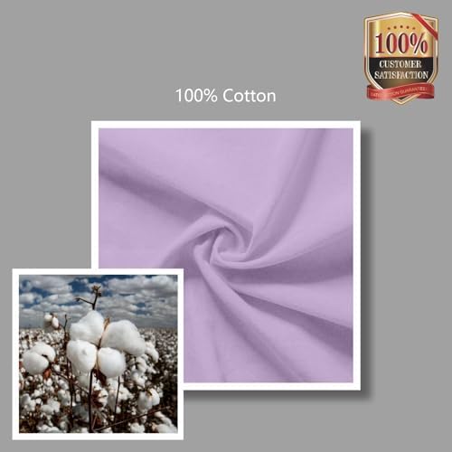 TOPDesign 24-Pack Economical 16"x15" Lavender Cotton Tote Bags, Lightweight Medium Reusable Grocery Shopping Cloth Bags, Suitable for DIY, Advertising, Promotion, Gift, Activity - Image 7