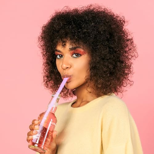 Bendable Straws - 11 inch Long Colored Flexible Straws - Bendy Drinking Straw Reusable - 14 Pack - Image 6