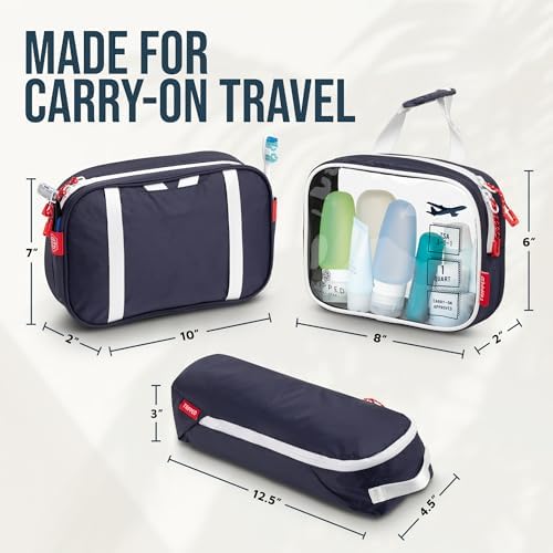 TRIPPED Travel Gear 3-Piece Travel Toiletry Bag Set - Image 6
