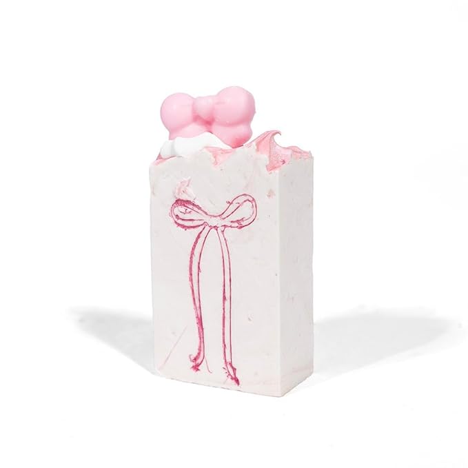 FinchBerry Pretty in Pink Favors Set Handcrafted Vegan Soaps with Natural Oils and Luxurious Lather, for Weddings Showers and Special Celebrations 12 Bar Soap Set 2.5 oz Each