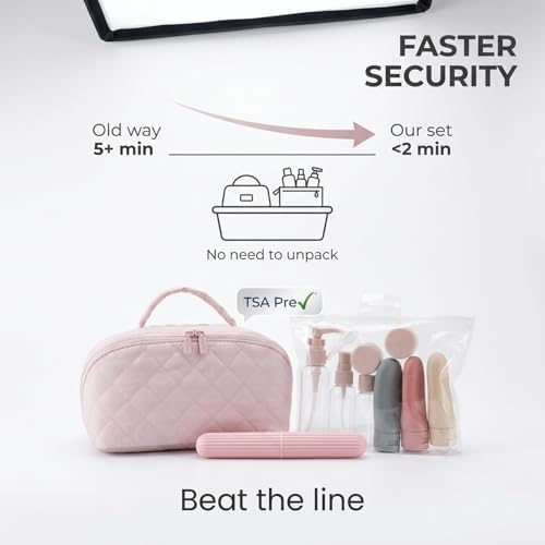 Ideal On Trips And Work - Large Travel Makeup Bag - Toothbrush Storage Box - Image 7