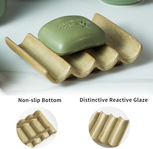 Self Draining Soap Dish, Bar Soap Holder for Shower, Soap-Saving - Image 6