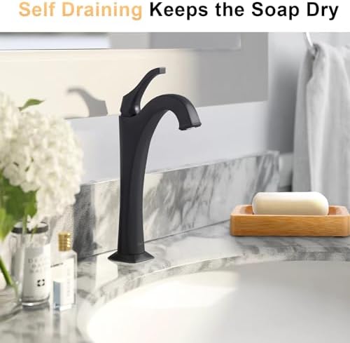 Bamboo Soap Dish Self-Draining Non-Slip Soap Saver - Wooden Trays for Bar Soap - Kitchen, Shower, Bathroom - 3 Pack - Image 7