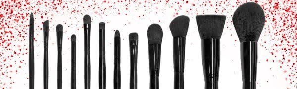 12 Pc. Ultimate Beauty Makeup Brush Set