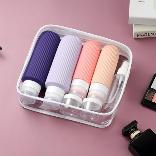 Mrsdry 16 Pack Travel Bottles for Toiletries, Large 6oz Silicone Travel Containers with No-Drip Valve and Wide Opening - Image 7