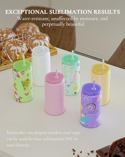 6 Pack 16 oz Tumbler, Insulated Tumbler with Straw, Coffee Tumbler - Image 7