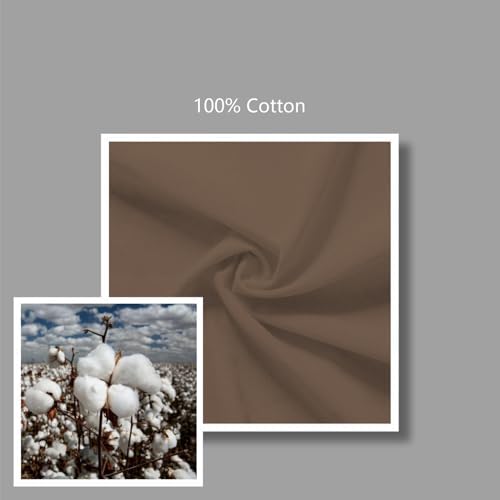 TOPDesign 12-Pack Economical 16"x15" Brown Cotton Tote Bag, Lightweight Medium Reusable Grocery Shopping Cloth Bags, Suitable for DIY, Advertising, Promotion, Gift, Activity - Image 7