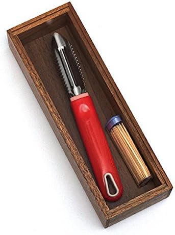 Lipper International 1081WN Walnut Finish Stacking Drawer Organizer Box, 3" x 9", Set of 2 - Image 5