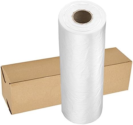 12" X 16" Plastic Produce Bag on a Roll, Bread and Grocery Clear Bag, 350 Bags/Roll, Total 8 Rolls - Image 5