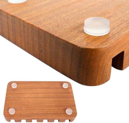 Teak Wood Soap Dish - Bar Soap Holder & Soap Saver for Shower, Bathroom, Sink, Kitchen & Countertop (1) - Image 6