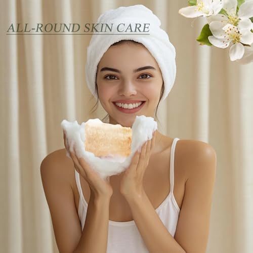Natural Loofah Sponges 3-Pack, Extra Dense Long-Lasting for Dishes Body, 100% Plant Fiber Exfoliating Scrubber, Eco-Friendly Kitchen Sponge, Biodegradable, Gentle on Skin, Cookware - Image 7