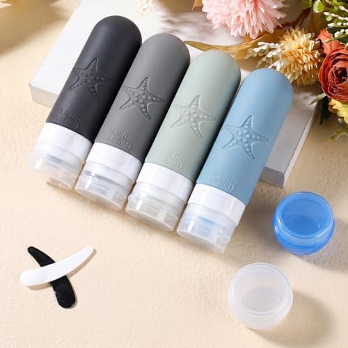 18 Pack Travel Bottles for Toiletries, Leak Proof, TSA Approved 3oz - Image 7