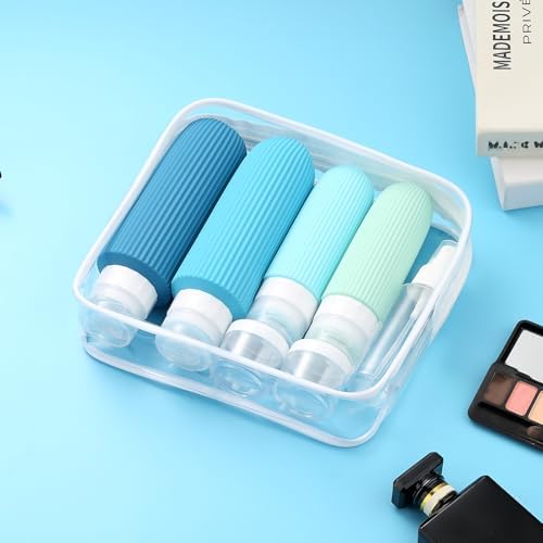 Mrsdry 16 Pack Travel Bottles for Toiletries, Large 6oz Silicone Travel Containers, Leak Proof Refillable Liquid Shampoo And Conditioner Travel Essentials - Image 7