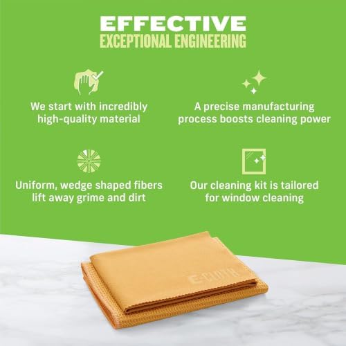 E-Cloth Window and Glass Cleaner Kit, Just Add Water - 3 Kits - Image 6