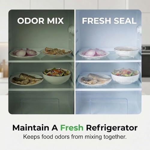 Clear Disposable Elastic Food Covers for Bowls and Plates (300) - Image 6