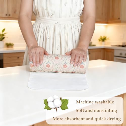 25 Pack Reusable Tissue Paperless Towel Roll Washable Cotton for Kitchen Towels Zero Waste Products Replacement Tissue (RT-D) - Image 7
