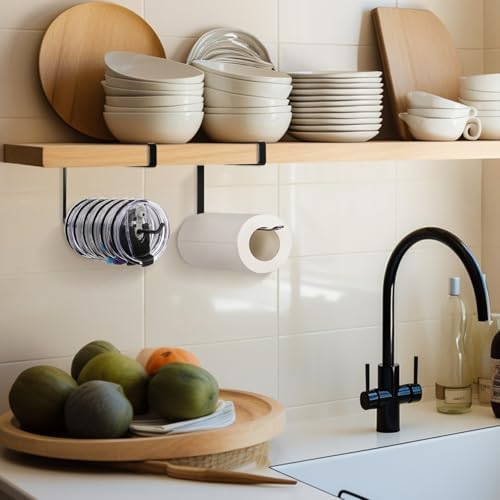 2 Pack Tumbler Lid Organizer, Versatile Storage Holds 20 Lids, Round&Flat - Image 6