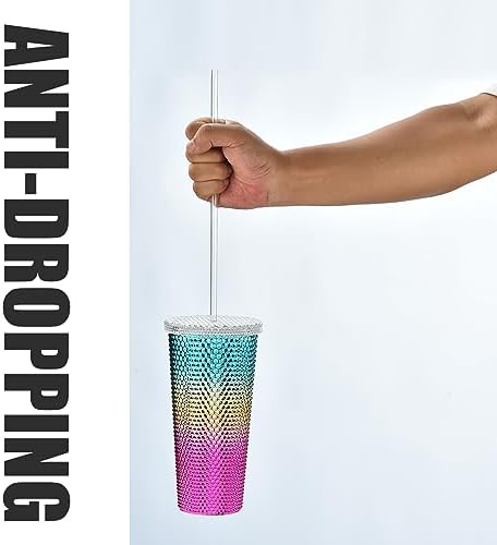 ALINK 10.5 inch Tritan Hard Plastic Clear Straws, Long Reusable Clear Replacement Tumbler Drinking Straws for 16 oz 20 oz 30 oz Stanley, YETI, Starbucks, Mason Jars, Set of 10 with Brush - Image 7