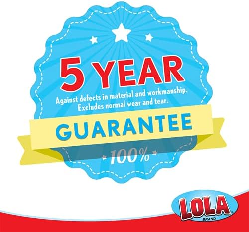 LOLA - The Original- Pot & Pan Brush, Heavy Duty Brass Wire & Tampico Bristles, Handle Made from Sustainable Birch Wood for Cleaning, 1 Pack