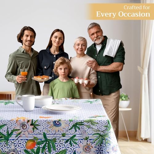 Maison d' Hermine Table Cloth Square Table Reusable 100% Cotton 54"x54" - Image 6