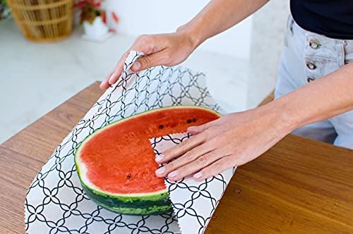 SuperBee Beeswax Wraps Reusable Food Bread Wrap XXL Bees Wrap Meadow - Image 6