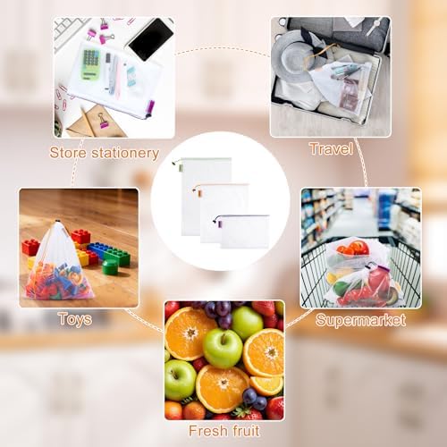 Blcculi 15 Pack Reusable Produce Bags 3 Sizes - Image 7