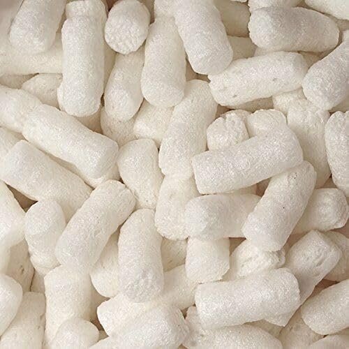 1.5 Cu Ft - Bio Tube Recycled Anti Static Packing Peanuts - Compostable & Biodegradable Cushion for Shipping - Dust-Free & Abrasion Resistant - Void Filler- BY 442LORIMAR INC