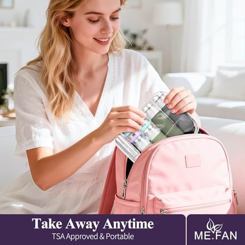 ME.FAN Travel Bottles for Toiletries,18 Pack Silicone Portable Size Bottle, TSA Approved Refillable Cosmetic Container Kits for Conditioner, Shampoo, Lotion,Face Cream - Desert Sage - Image 7
