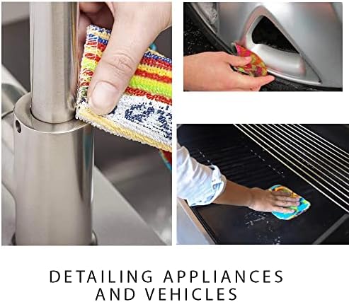 Molly’s Marvelous European Scrubbing & Scouring Pads – 3-Pack Dishwasher Safe, Non-Scratch Cleaning for Pots, Pans, Stainless Steel, Countertops & Floors - Image 6