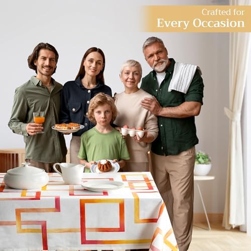 Maison d' Hermine Table Cloth Square Table Reusable 100% Cotton 54"x54" - Image 6