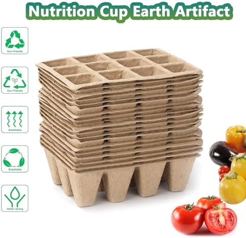 360 Cells Seed Starter Tray, 30 Pack Plant Starter Kit - Image 6