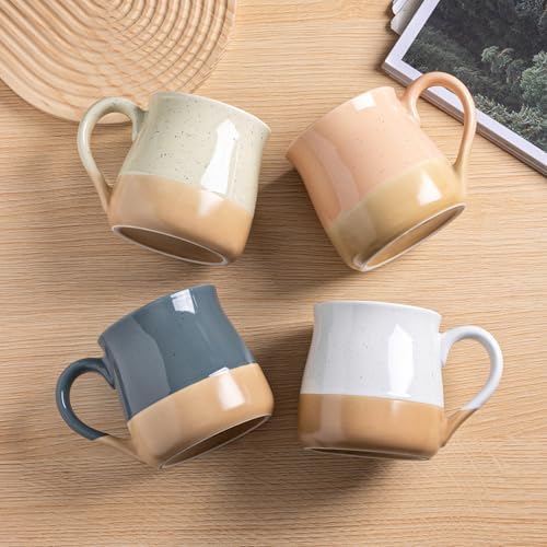 GBhome Ceramic Coffee Mugs Set of 2, 24oz Handmade Large Coffee Mugs Set - Image 7