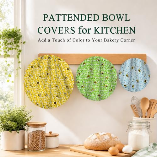 Reusable Bowl Covers for Bread Proofing Sourdough Accessories 3 pack - Image 6