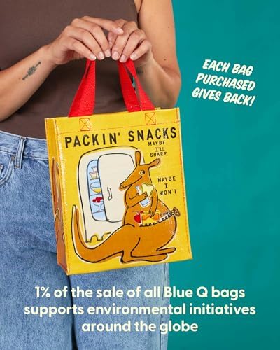 Blue Q Handy Tote Bag - Funny Reycled & Reusable Tote Bag - Image 6