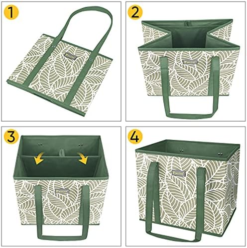 BALEINE 6PK Reusable Grocery Bags, Heavy Duty Shopping Tote Bag - Image 7