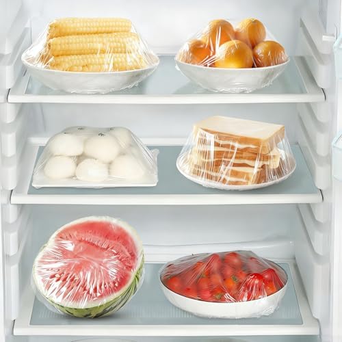 Homelove 50pcs Bowl Covers Bread Proofing - Plastic Wrap for Food Sourdough Bread Baking Rising Elastic Reusable Plate Covers Outdoor Food Fresh Keeping Bags Shower Cap Hair Deep Conditioning - Image 6