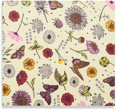 Bee's Wrap Beeswax Food Wraps, 5 Pack Assorted - Meadow Magic - Image 7