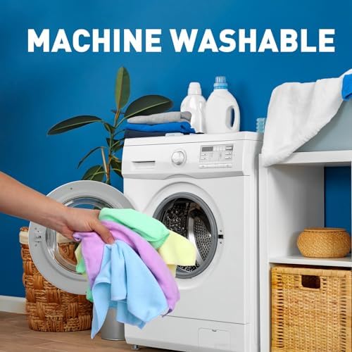TEAWOO Microfiber Towels Bulk-400 Pack, Cleaning Cloths - Image 6