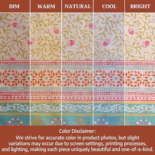 Maison d' Hermine Table Cloth Round Table Reusable 100% Cotton 69" Diameter - Image 6
