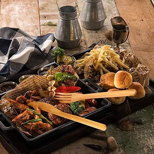 BambooMN Organic Reusable Bamboo Cutlery Utensils Set - Bamboo Fork, Spoon, and Knife Flatware - 2 Sets - Image 7