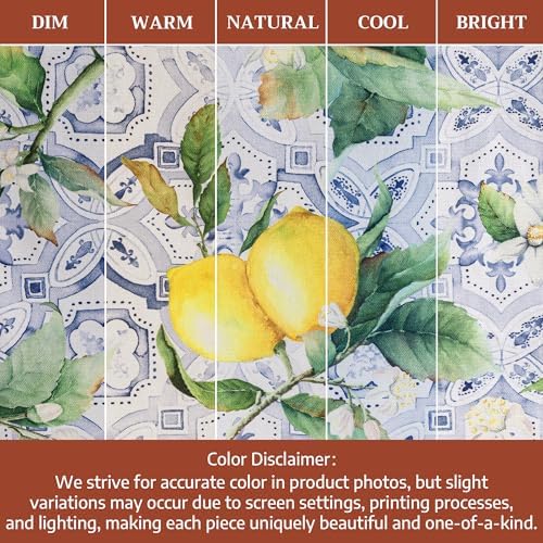 Maison d' Hermine Table Cloth Rectangle Table Reusable 100% Cotton 70"x120" - Image 6