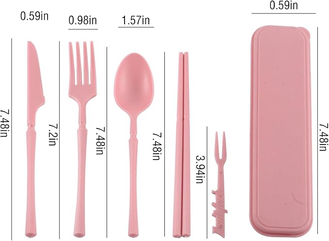Collapsible Bowl, 3 Pcs Food Grade Silicone Camping Bowl, Expandable Salad Bowl Lunch Box with Lid & Tableware for Travel and Picnic (Pink)
