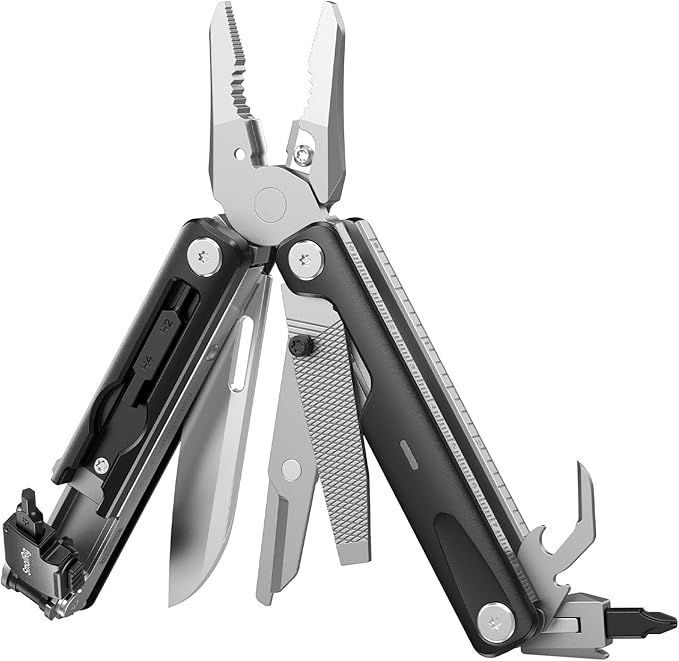 SmallRig 16-in-1 EDC Multitool, Compact Aluminum Multi Tool with Pliers, Scissors, Screwdrivers, Wrenches, Ruler, Portable Folding Tool Kit for Photography, Filmmaking, Camera, Outdoor, Daily Use-5294