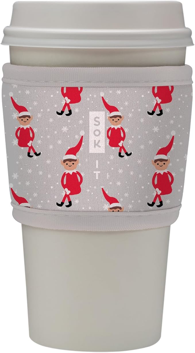 Sok It HotSok Coffee & Tea Reusable Insulated Neoprene Cup Sleeve (Shelf Life)